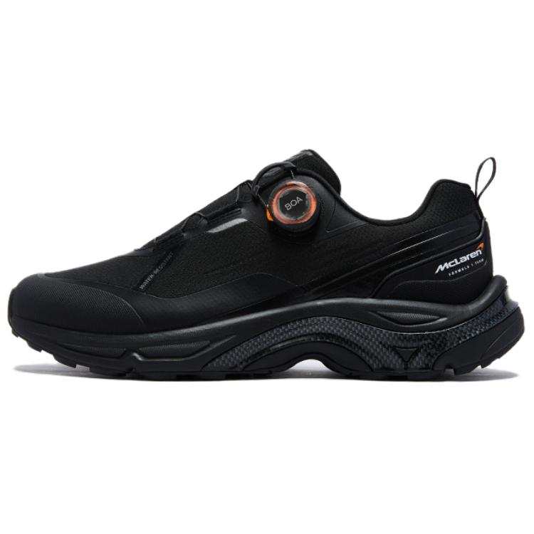 K·SWISS Low top Tennis Shoes Men's Pure Black/Autumn Orange/Wimbledon White
