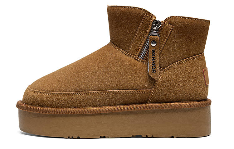 Warrior Thickened And Fleece Lined Insulated Shoes Thermal Abrasion Resistant Thermal Abrasion Resistant Short