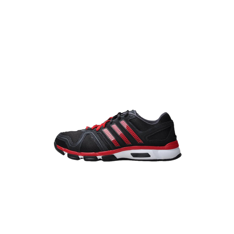 Adidas Adidas Slip Resistant Abrasion Resistant Low top Training Shoes Men's Black Red