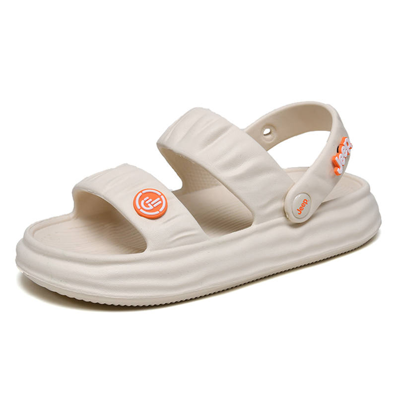 Jeep EVA Beach Sandals Women's Beige