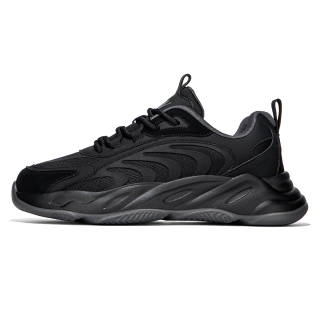 HUANWEI Microfiber Leather Slip Resistant Abrasion Resistant Slip Resistant Abrasion Resistant Low top Chunky Sneakers