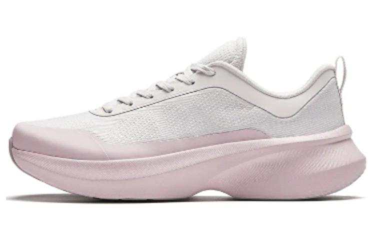 Anta Round Tip Cushioning, Wear Resistant Low top Training Shoes Women's Gray Pink