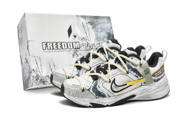 Nike Nike Defy All Day Freedom Panda, Box, Ruins Abrasion Resistant Abrasion Resistant Low top Training Shoes Unisex Gray