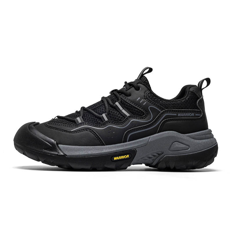 Warrior Hiking Mountaineering Shoes Coverage Abrasion Resistant Lightweight Slip Resistant