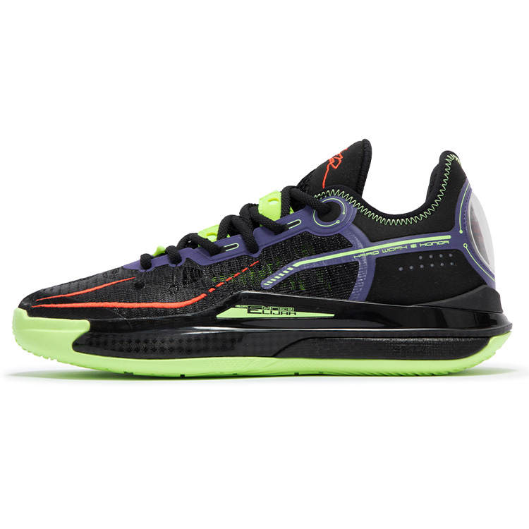 361° DVD2 SE Sports Car Game Ready Cushioning, Wear Resistant Low top Basketball Shoes Men's Obsidian Black
