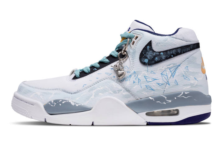 Nike Nike Flight Legacy Star Floral Slip Resistant Coverage Support Slip Resistant Coverage Support Mid top