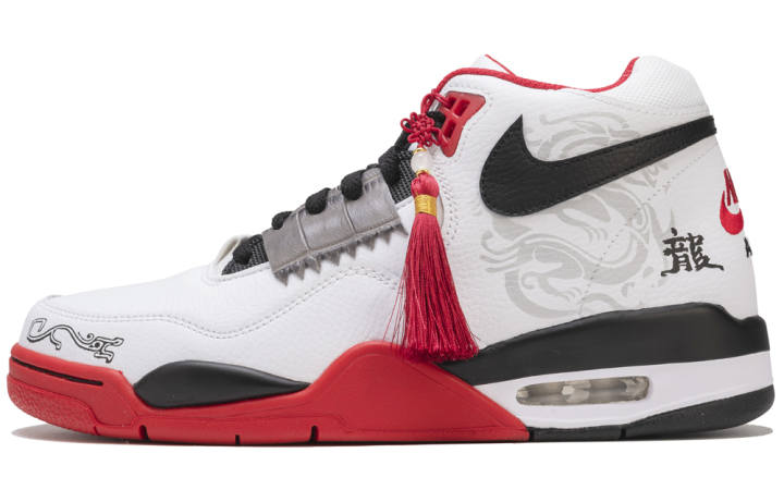 Nike Nike Flight Legacy High top Vintage Basketball Shoes Unisex Red White