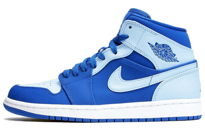 Jordan Jordan 1 Retro Mid Team Royal Ice Blue