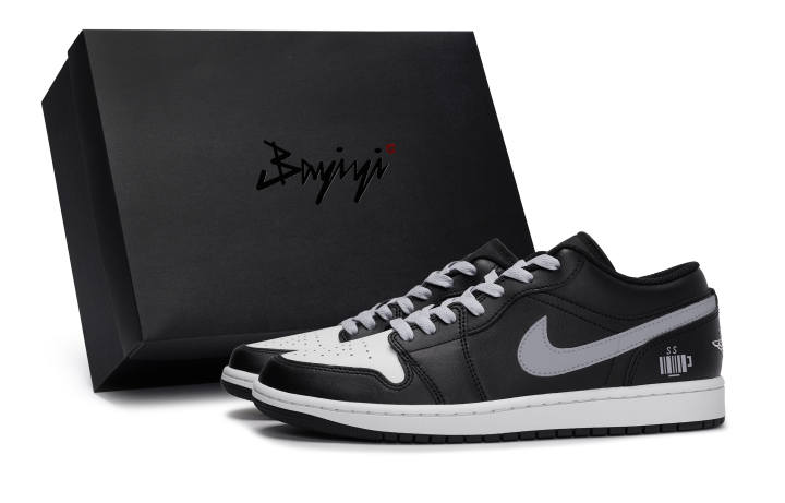 Jordan Jordan Air Jordan 1 811 Manufacturing, Leisure Time Gray, Special Shoe Box Abrasion Resistant Slip Resistant