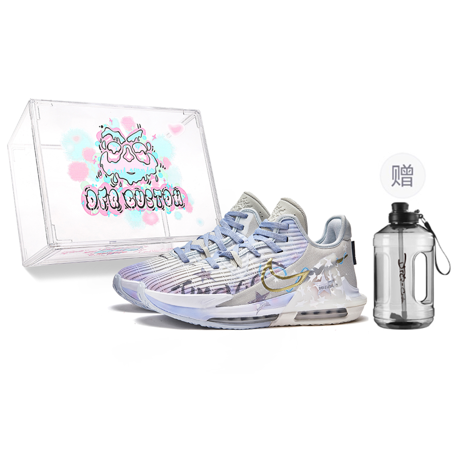 Nike Nike Witness 6 Da Vinci Custom Box, Dream Galaxy Game Ready Cushioning Slip Resistant Abrasion Resistant Breathable