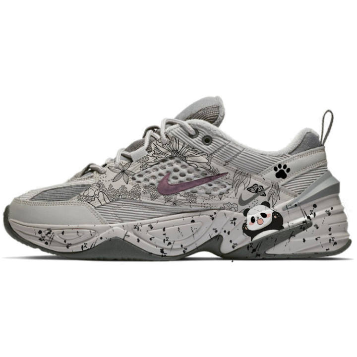 Nike Nike M2K Tekno Chunky Sneakers Unisex Low Top Gray/White