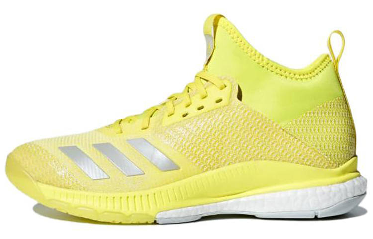 Adidas Adidas Crazyflight X 2.0 Mid Fabric Abrasion Resistant Mid top Training Shoes Women's Yellow