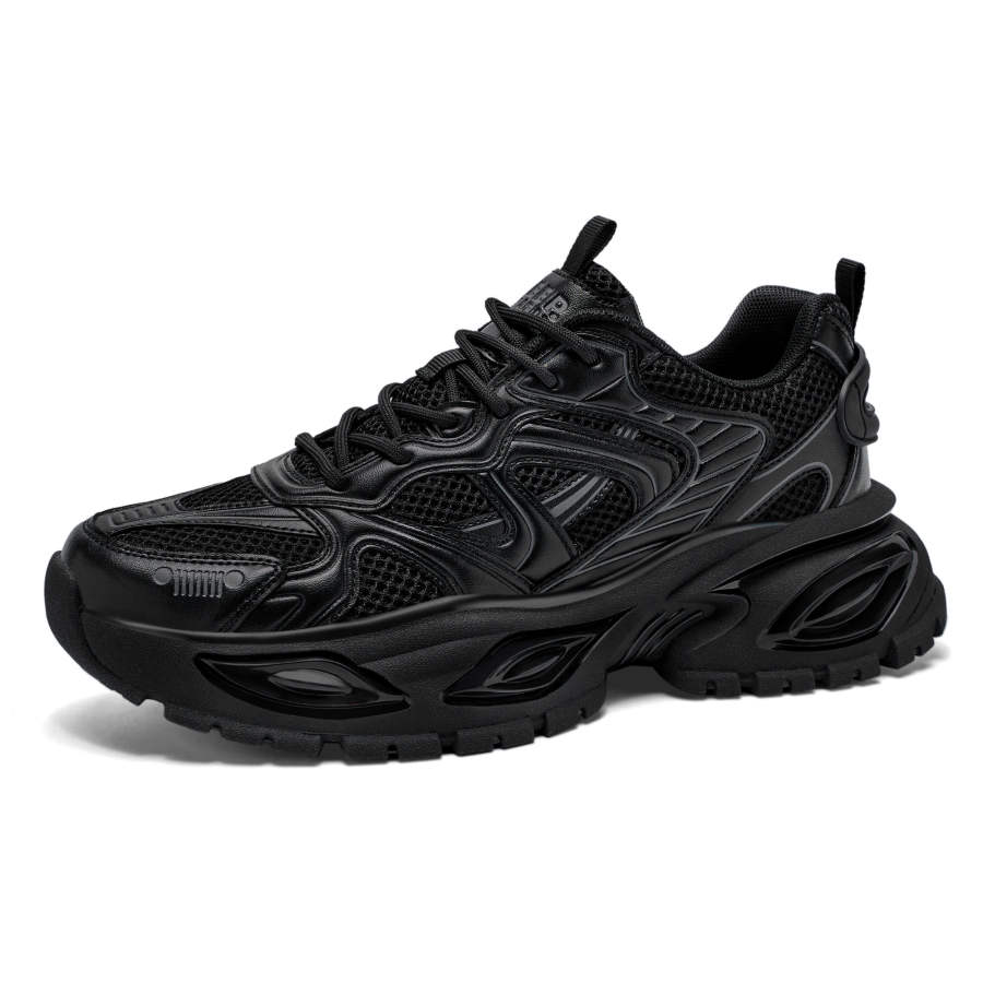 JEEP SPIRIT Cushioning Abrasion Resistant Breathable Moisture Wicking Lightweight Height Increasing Low top