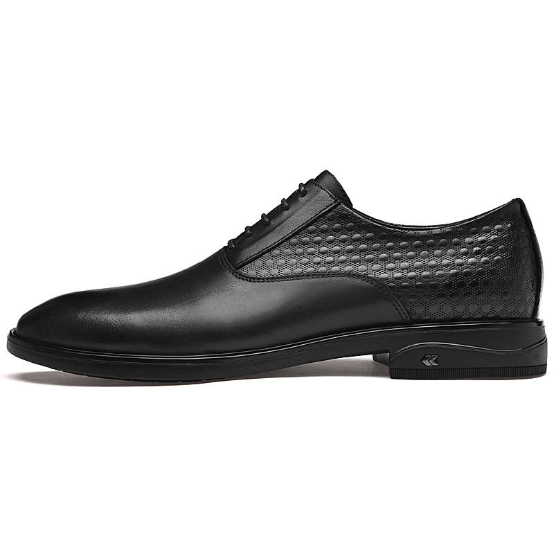 PAIBLOKS Top Grain Cow Leather Men's Casual Shoes Men's