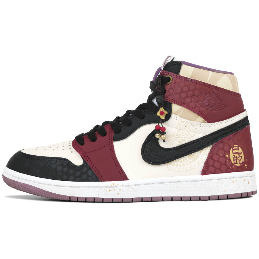 Jordan Jordan Air Jordan 1 CNY Spring Festival Year Of The Snake Limited Edition, Snake, Jiuqi Abrasion Resistant High top