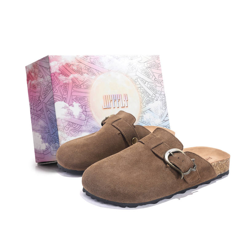 Jifffly Quiet Slip Resistant Closed Toe Slippers Women's