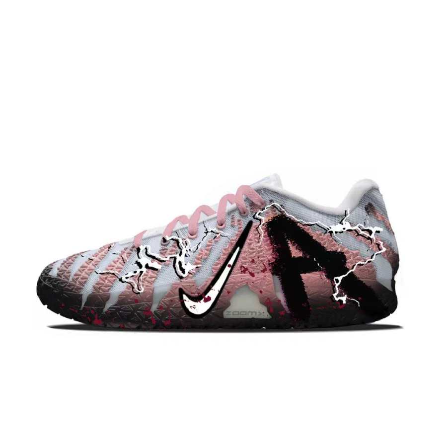 Nike Nike Ja Morant 3 Sunny And Rainy Low top Basketball Shoes Unisex Black Pink
