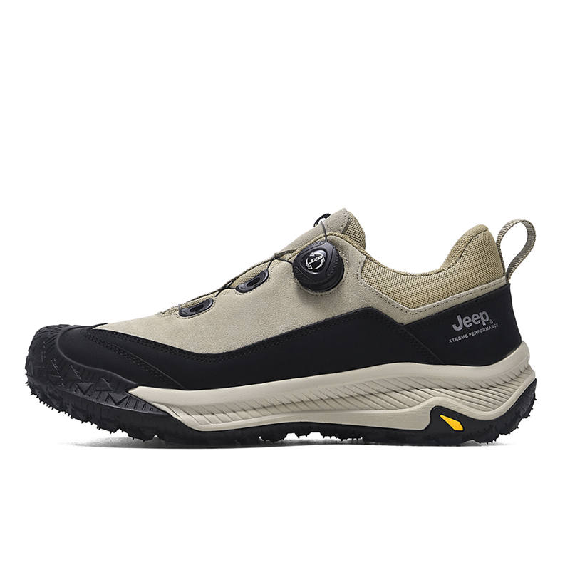 Jeep Mountaineering & Hiking Shoes Men's Low Top Black/Sand