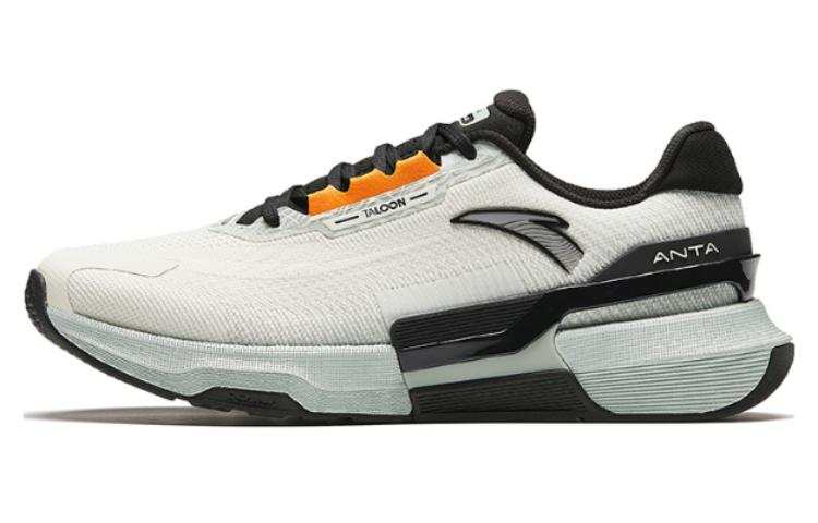 Anta Cushioning, Wear Resistant Low top Training Shoes Men's White Green