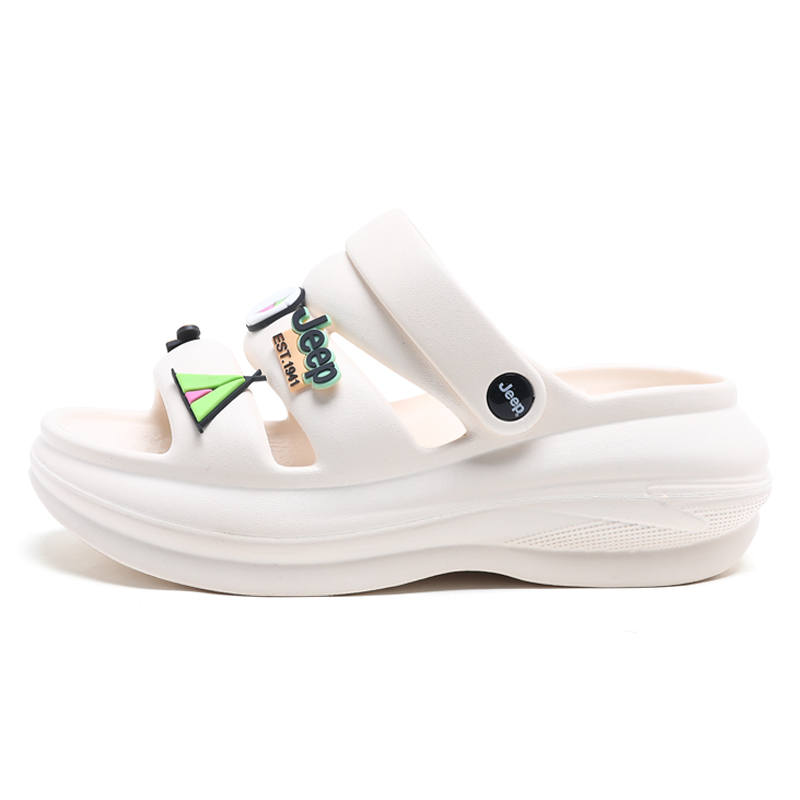 Jeep EVA Fashion Trend Beach Sandals Women's Beige Yellow