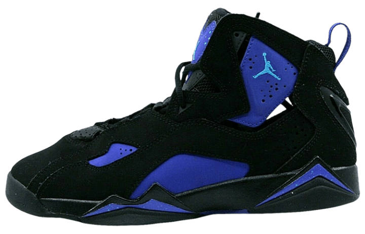 Jordan Air Jordan True Flight 'Black Sport Fuchsia' GS