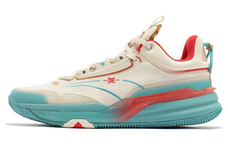 361° DVD1 Basketball Shoes Men's Low Top White/Blue