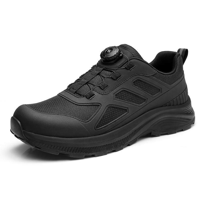 QIANGREN 3515 Breathable Cushioning Abrasion Resistant Training Shoes Men's Black