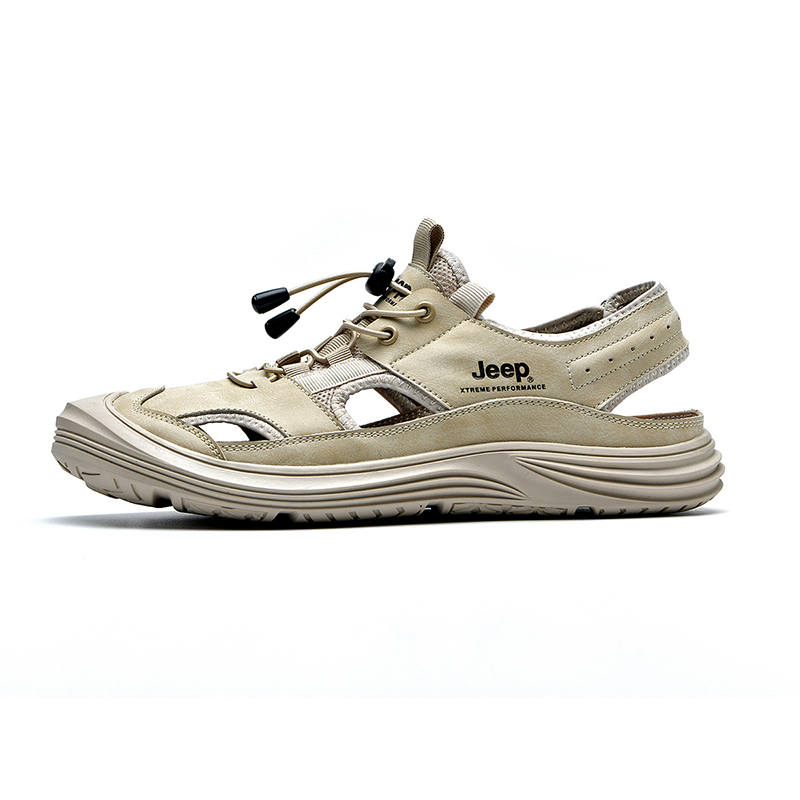 Jeep Breathable And Wear resistant River Trekking Shoes Men's Sand