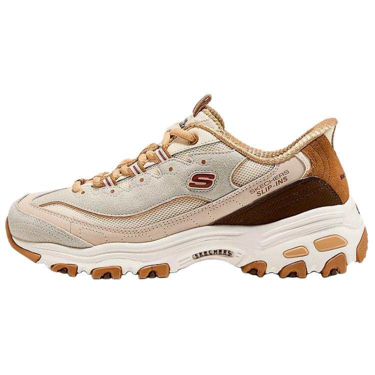 Skechers DLITES Abrasion Resistant Low top Chunky Sneakers Women's