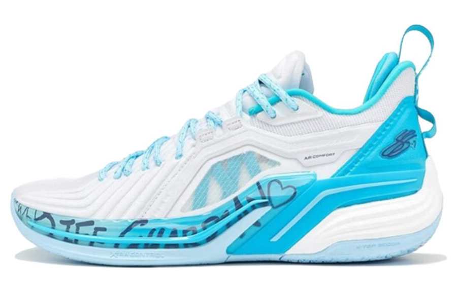 XTEP Jlin 3 JLIN3 Comfortable Cushioning Slip Resistant Abrasion Resistant Low top Performance Basketball Shoes Men's