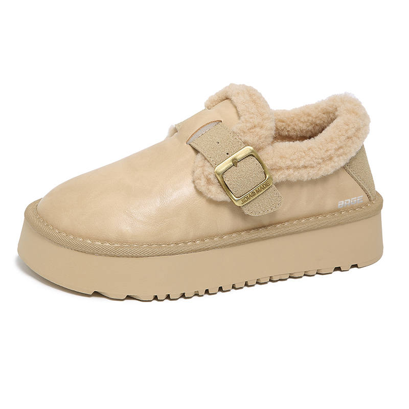 BAGE Thermal Abrasion Resistant Thermal Abrasion Resistant Ankle Length Snow Boots Women's