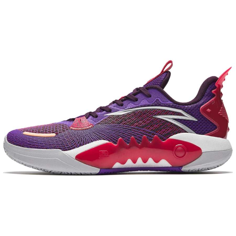 Anta Shock Wave 5 TeamV2 Cushioning Abrasion Resistant Rebound Cushioning Abrasion Resistant Rebound Low top