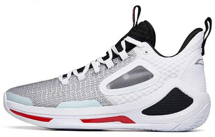 Anta Alien 3 Textile, Synthetic Leather, TPU Cushioning Slip Resistant Abrasion Resistant Coverage Support Mid top