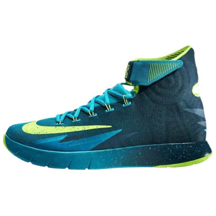 Nike Nike Hyperrev Abrasion Resistant Abrasion Resistant High top Basketball Shoes Men's Green Blue
