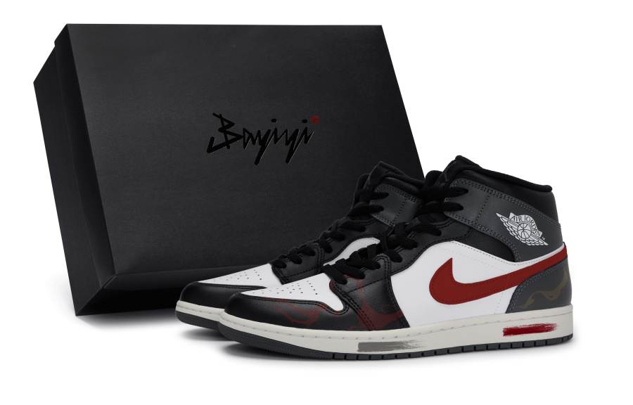 Jordan Jordan Air Jordan 1 811 Manufacturing, Cloud Traveling Around The World, Special Shoe Box Mid top