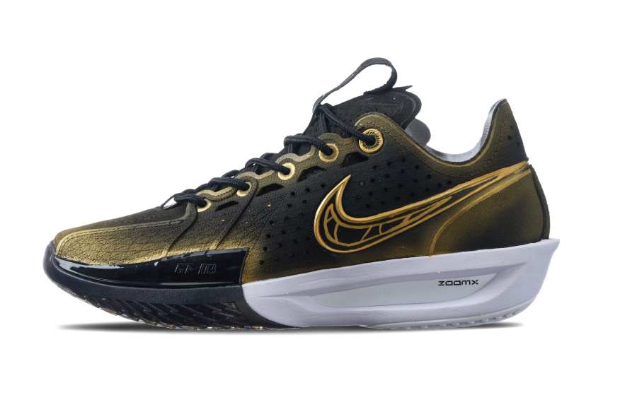 Nike Nike G.T. Cut 3 Abrasion Resistant Basketball Shoes Men's Black Gold