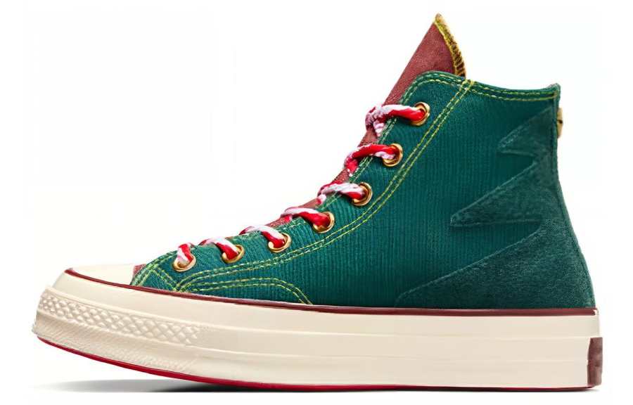 Converse Converse 1970s Versatile High top Canvas Shoes Unisex Green