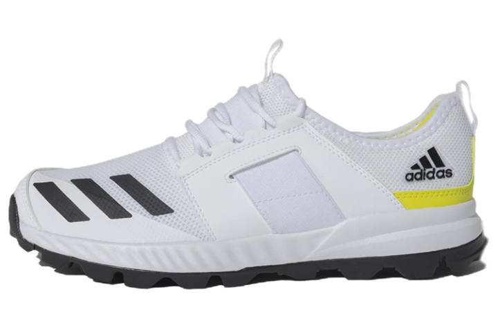 Adidas Adidas Cricup 21 Slip Resistant Abrasion Resistant Low top Training Shoes Men's White