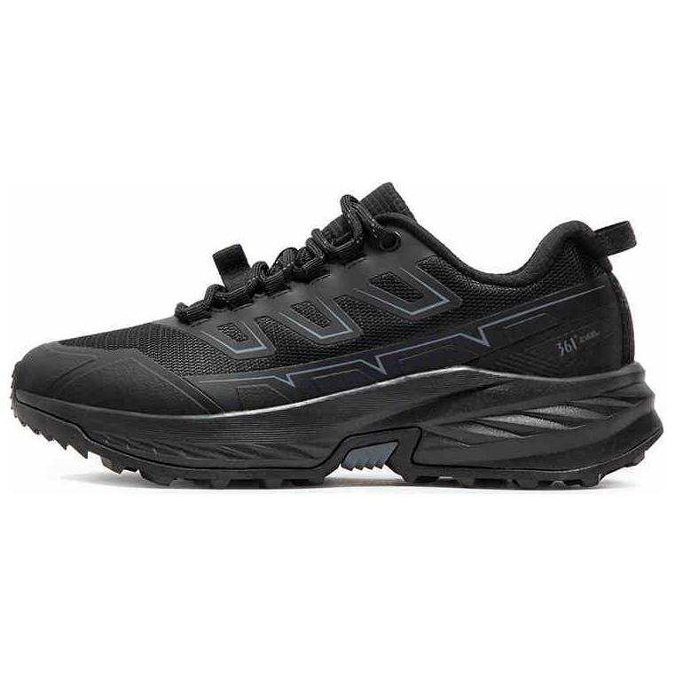 361° Cushioning Abrasion Resistant Support Low top Hiking Shoes Women's Black Gray