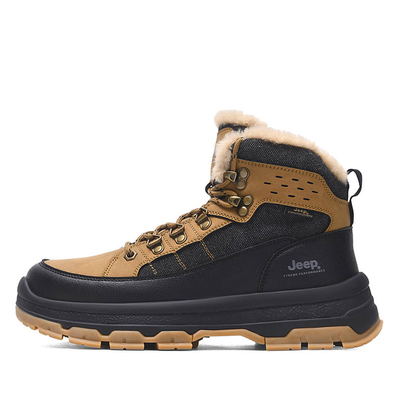Jeep Jeep Versatile Short Snow Boots Men's Brown