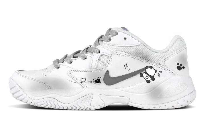 Nike Nike Court Lite 2 Climbing Bear Textile, Synthetic Leather Abrasion Resistant Abrasion Resistant Low top Tennis Shoes