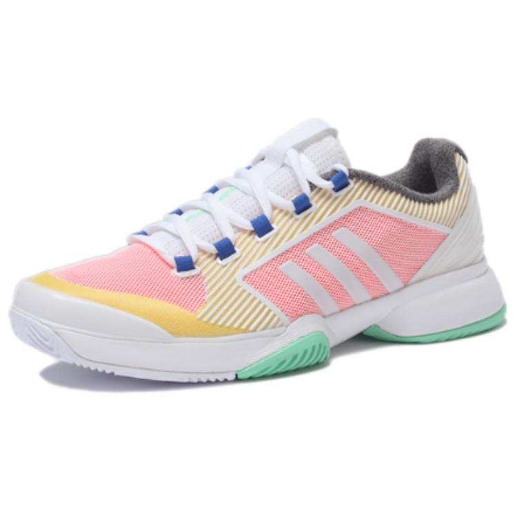 Adidas Adidas ASMC Slip Resistant Abrasion Resistant Low top Tennis Shoes Women's White