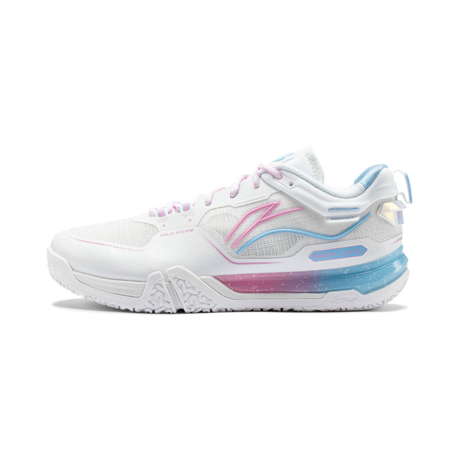 Li-Ning Li Ning Saga ⅢPRO Synthetic Leather Slip Resistant, Abrasion Resistant, Breathable, Support, Balance Low top
