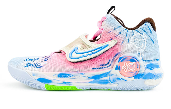 Nike Nike KD Trey 5 X Cushioning Abrasion Resistant Breathable Moisture Wicking Support Low top Basketball Shoes Men's