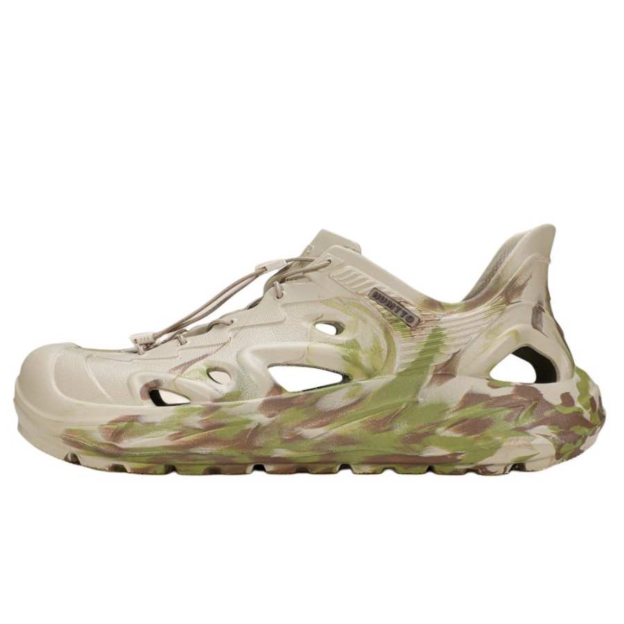 HUMTTO Slip Resistant Abrasion Resistant Slip Resistant Abrasion Resistant River Trekking Shoes Men's Jungle Camouflage
