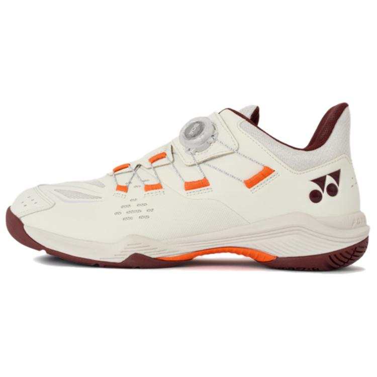 YONEX 88D 3 Textile, Synthetic Leather Comfortable And Trendy Cushioning Rebound Low top Badminton Shoes Unisex Beige