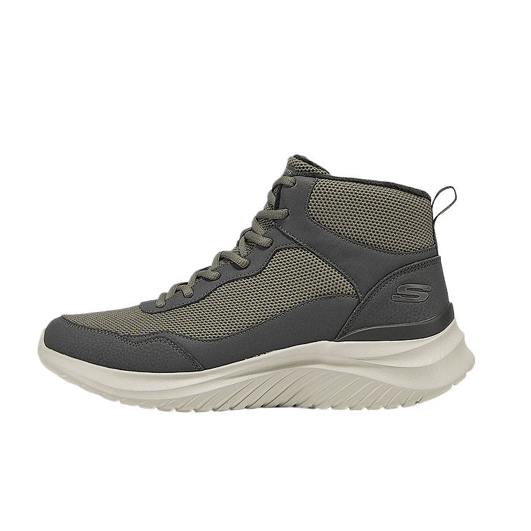 Skechers SPORT MENS Short Snow Boots Men's Dark Taupe Umber