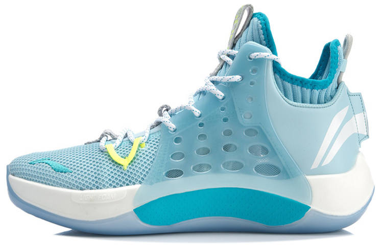Li-Ning Li Ning SONIC 7 Fabric Cushioning Slip Resistant Abrasion Resistant Mid top Performance Basketball Shoes Men's