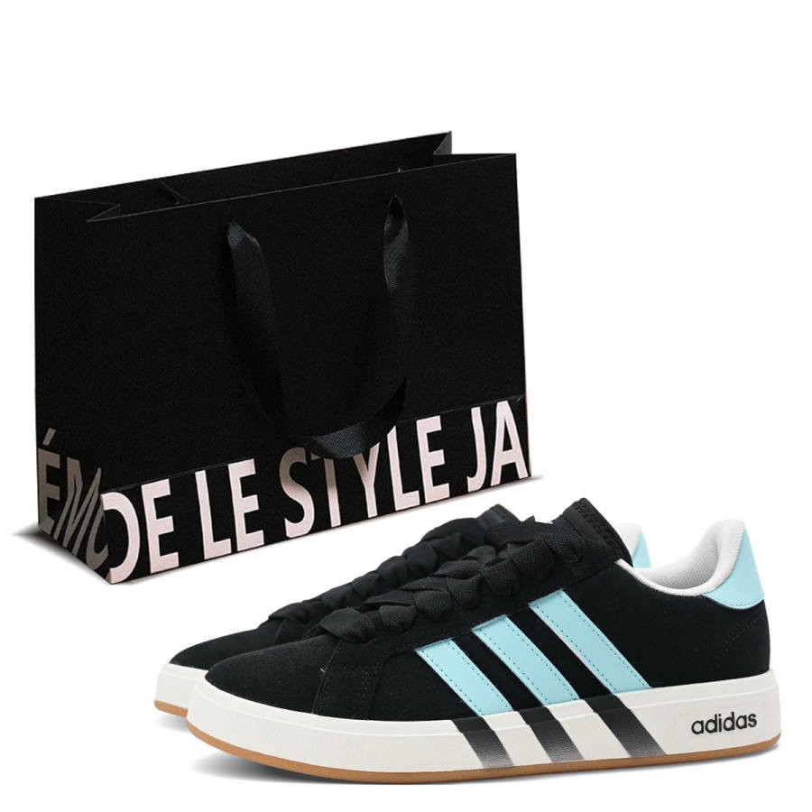 Adidas Adidas Grand Court Base 00s Qingbo, Shopping Bag, Blue Comfortable Abrasion Resistant Abrasion Resistant Low top