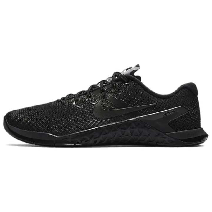 Nike Nike Metcon 4 Slip Resistant Abrasion Resistant Low top Training Shoes Women's Black